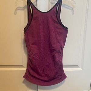 Lululemon Athletica Dark Purple Tank Top